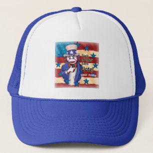 Sock Monkey Vote hat