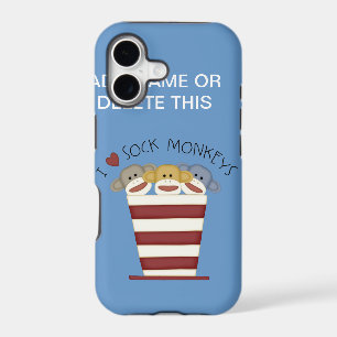 SOCK MONKEY'S Barely There iPhone 5 CASE