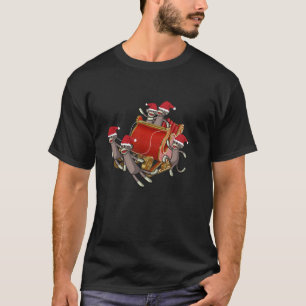 Sock Monkeys Take Over Christmas Funny Sock Monkey T-Shirt