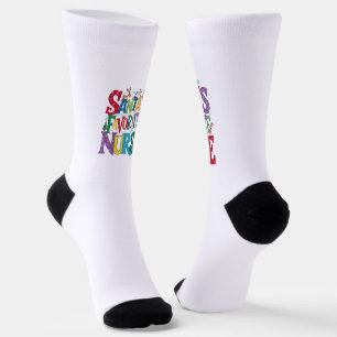 Sock - Nurse - Santa