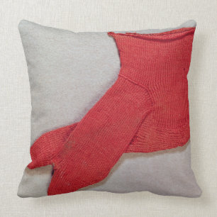 Sock, one of a pair from Egypt, Egypto-Roman perio Cushion