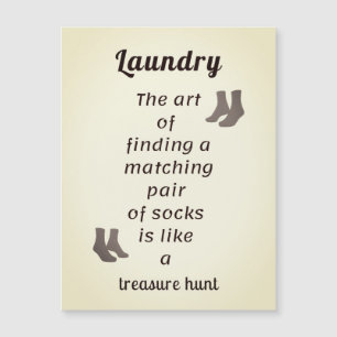 Sock Searching Delight Laundry Day