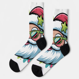 Socken mit Weihnachtsmotiv-Santa Claus Socks