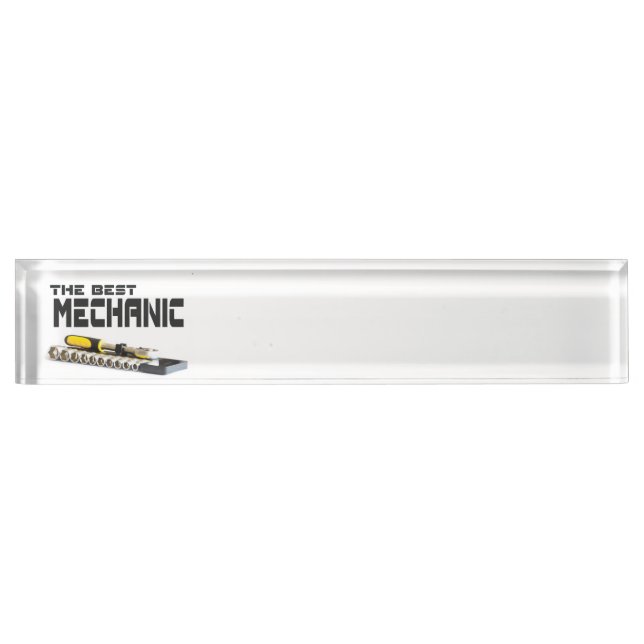 Socket wrenches nameplate (Front)