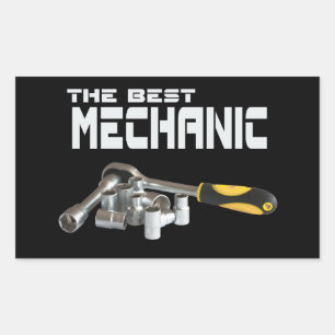 Socket wrenches rectangular sticker