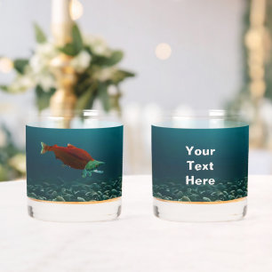 Sockeye Salmon Whiskey Glass