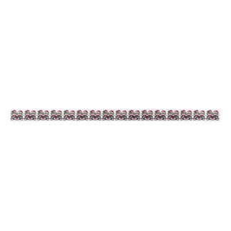 SockMonkey Hunter Brothers At Christmas Satin Ribbon