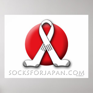 Socks for Japan Poster Art