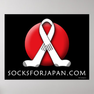 Socks for Japan Poster Art