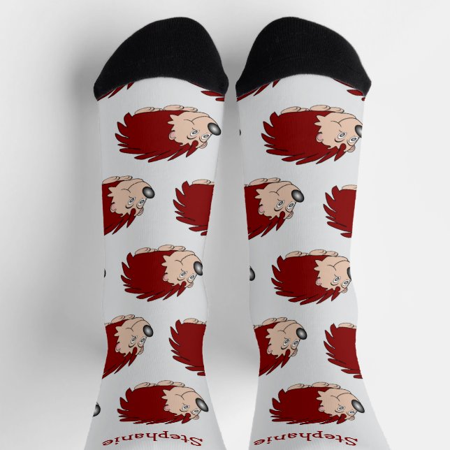 Socks Hedgehog Design (Top)