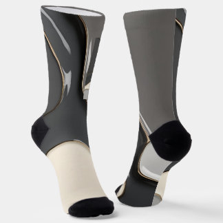 Socks in stylish abstract graphic