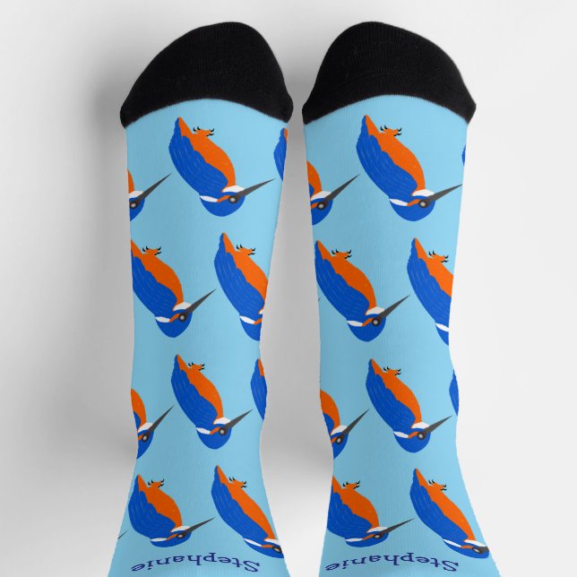 Socks Kingfisher Design (Top)