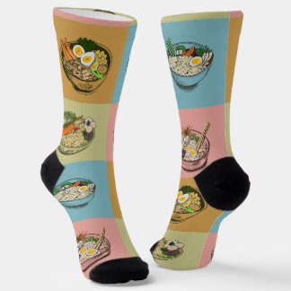 Socks Ramen Lovers Cuteness
