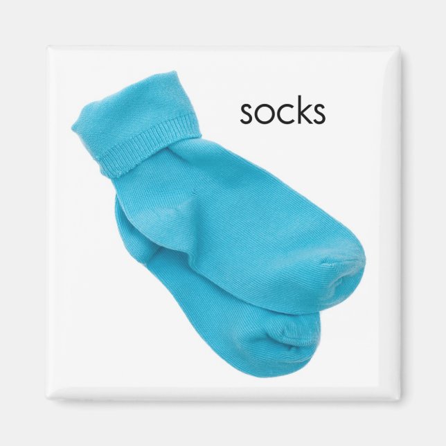Socks Refrigerator Magnet (Front)