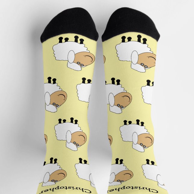 Socks Sheep Design (Top)