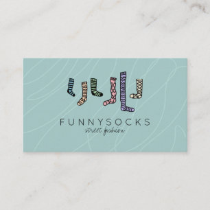 Socks Sport Footwear Business Card