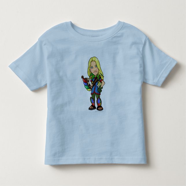 Socktastic Roo Island Staff Player Toddler T-Shirt (Front)