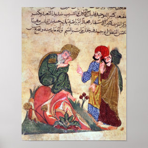 Socrates and his Students Poster