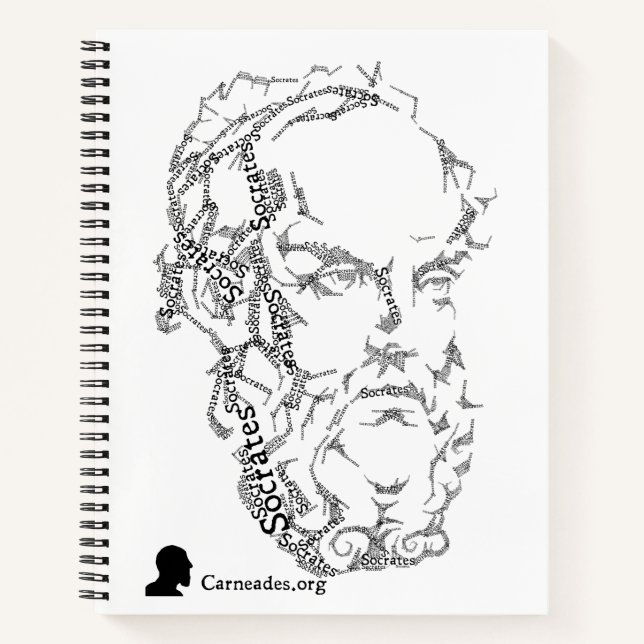 Socrates Spiral Notebook (Front)
