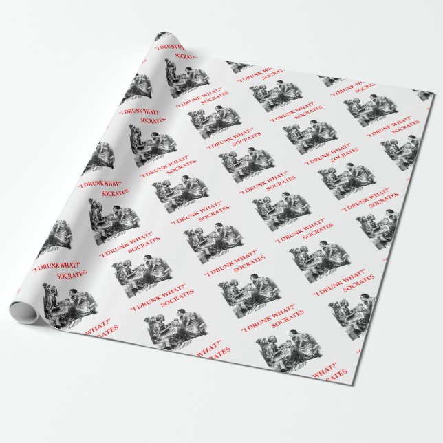 SOCRATES WRAPPING PAPER (Unrolled)