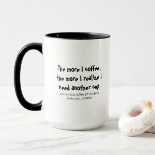Socratic Paradox Coffee Philosophy Twist Mug