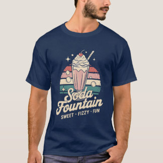 Soda Fountain 1958 funny T-Shirt