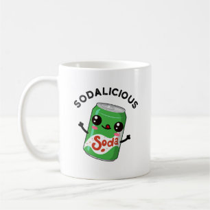 Soda-licious Funny Soda Pop Pun  Coffee Mug