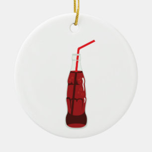 Soda Pop Ceramic Ornament