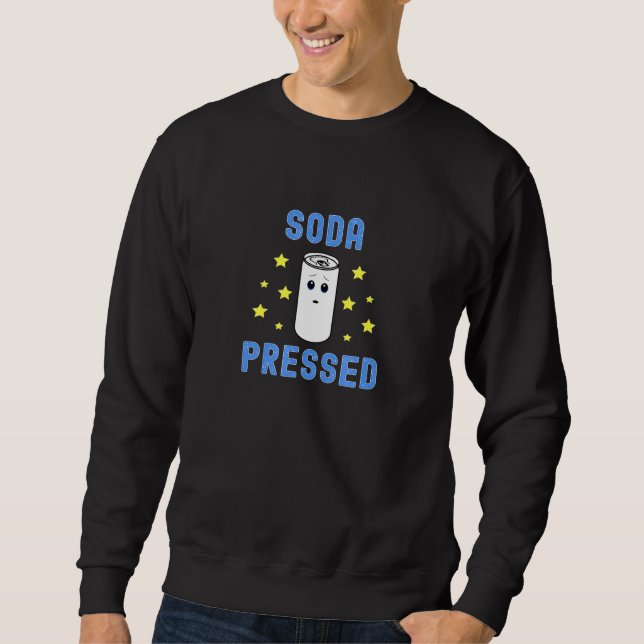Soda Pressed - Goth Sad Mental Depression Awarenes Sweatshirt (Front)
