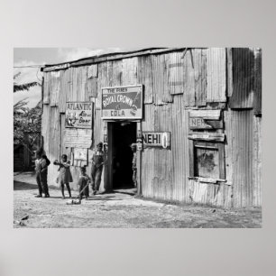 Soda Shack, 1940s Poster