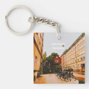 Södermalm, Stockholm, Sweden Key Ring