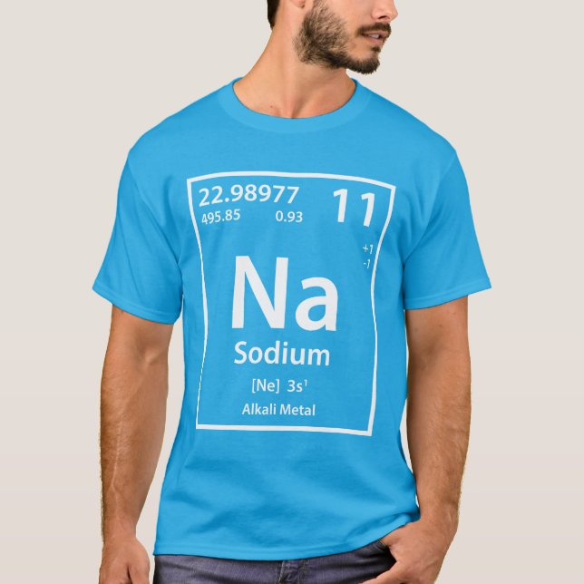 Sodium Element (white) T-Shirt (Front)