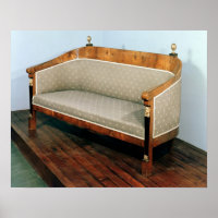 Sofa, Biedermeier style, c.1820