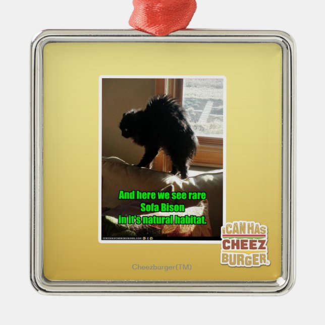 Sofa Bison Metal Tree Decoration (Front)