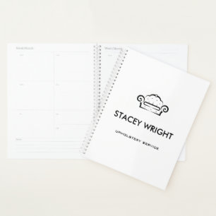 Sofa black silhouette upholstery white planner