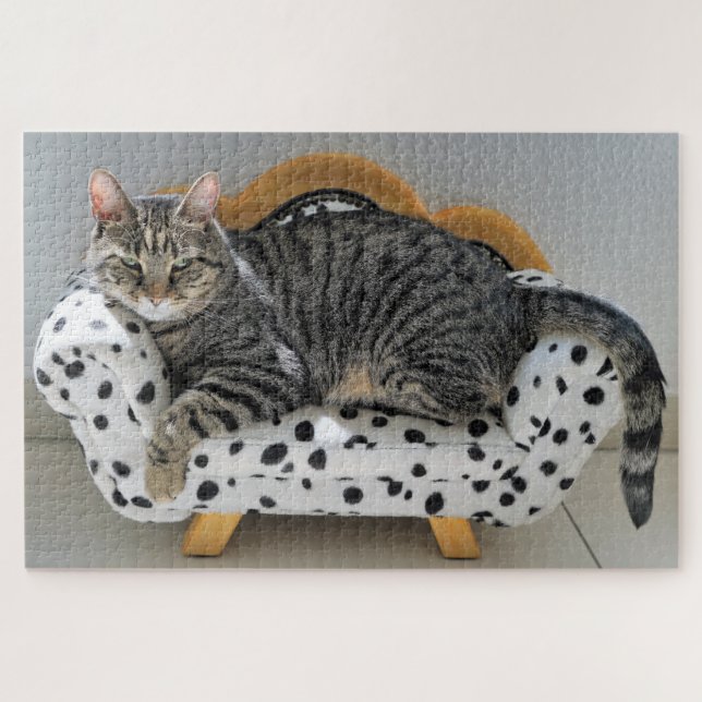 Sofa cat puzzle (Horizontal)