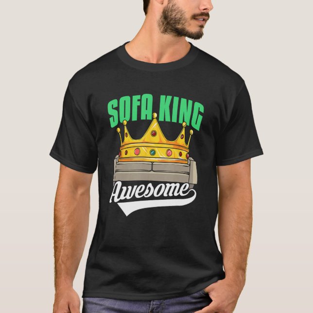 SOFA KING Awesome Cool Rad FUNNY SOFA KING T-Shirt (Front)