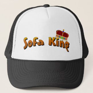 Sofa King Couch Potato Trucker Hat