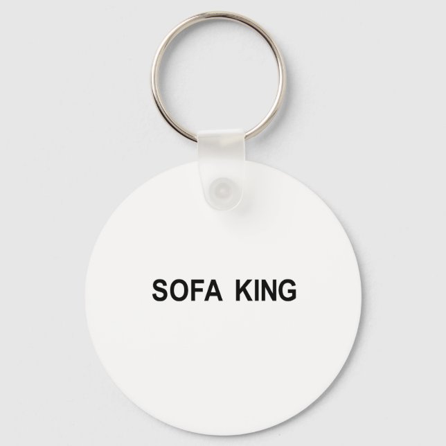 sofa king t-shirt key ring (Front)