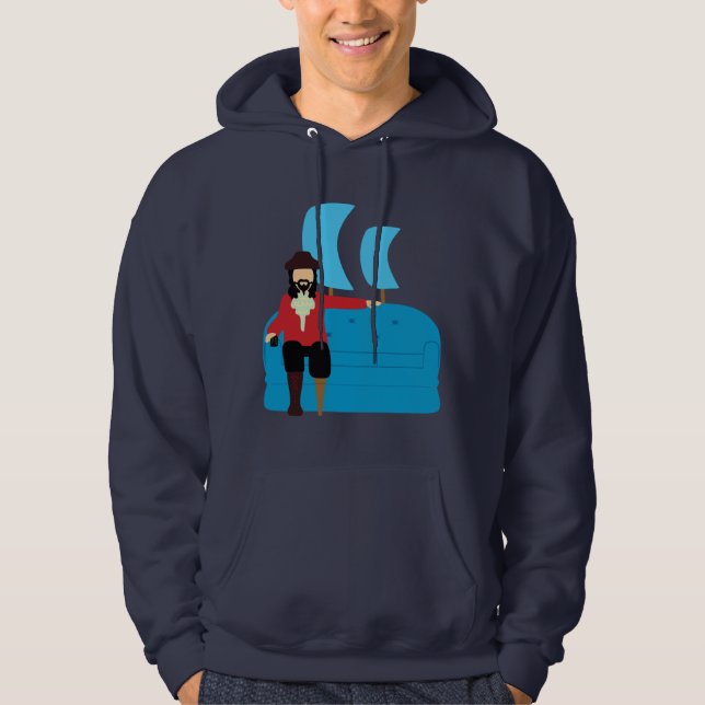 Sofa Pirate Hoodie (Front)