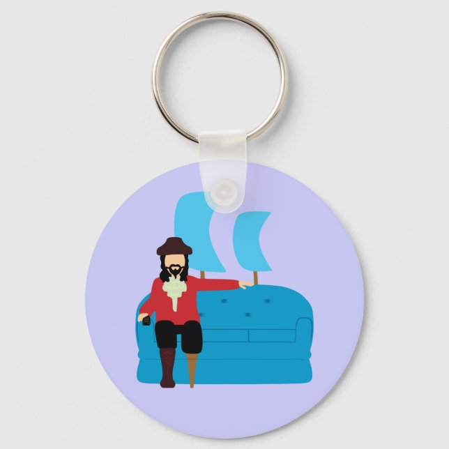 Sofa Pirate Key Ring (Front)