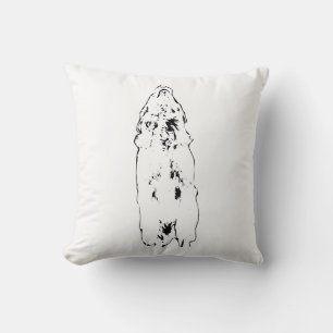 Sofa star: golden sky-look cushion