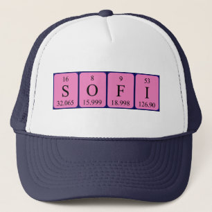 Sofi periodic table name hat