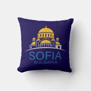Sofia Bulgaria European Union Cushion