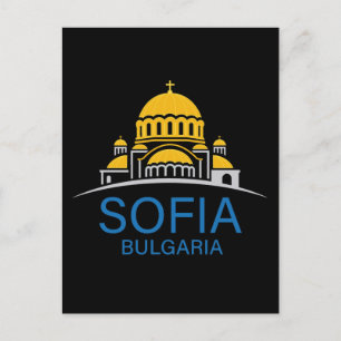 Sofia Bulgaria European Union Postcard