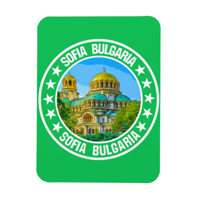 Sofia Bulgaria                                     Magnet (Vertical)