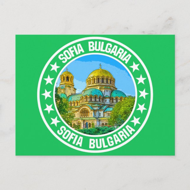 Sofia Bulgaria                                     Postcard (Front)