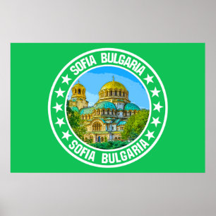 Sofia Bulgaria                                     Poster