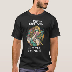 Sofia doing T-Shirt