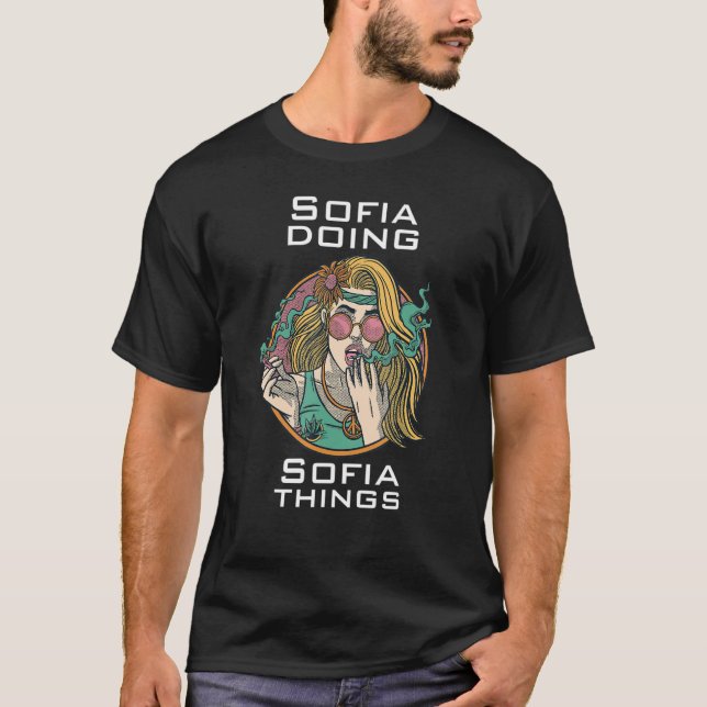 Sofia doing T-Shirt (Front)